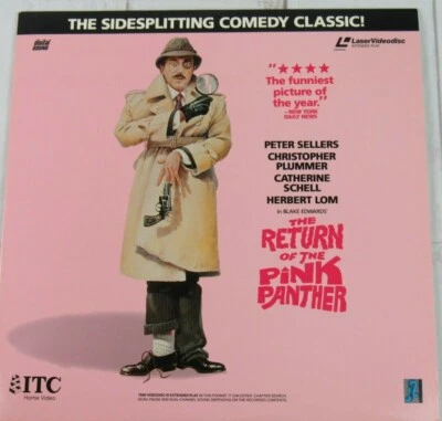 The Return of the Pink Panther, Peter Sellers Extended Play Laser Disc PG — 第 1/2 张图片
