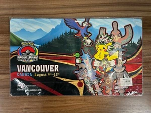 Pokemon TCG versiegelt Pokeka WCS 2013 Spielmatte Vancouver Weltmeisterschaften NEU - Bild 1 von 2