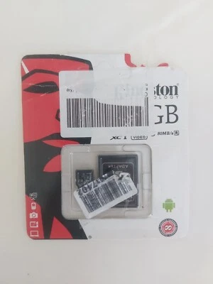 Kingston 64 GB microSDXC Class 10 UHS-1 Memory Card 80MB/s - Image 1 of 2