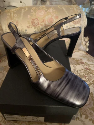 VINTAGE NEW WITH BOX Gucci GG Monogram Slingback Shoes Y2K - Image 1 of 4