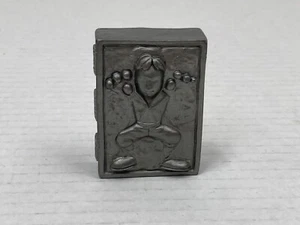 2007 Hasbro Galactic Heroes Star Wars 2" Figure - Han Solo in Carbonite 2 - Picture 1 of 2