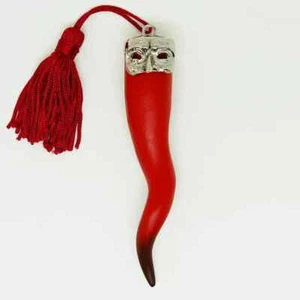 Terracotta & Silver Horn 800 Art MP/A Neapolitan Crafts Chick - Picture 1 of 2