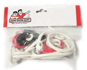 Capcom Breakshot Pinball Machine Replacement Repair Rubber Ring Kit White - Picture 1 of 2