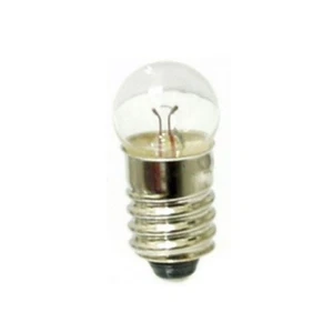 LAMPADA E10 4.8V 300mA 11 x 22mm LAMPADINA TORCIA LUCE BULBS SFERICA LAMP ELCART - Imagen 1 de 2