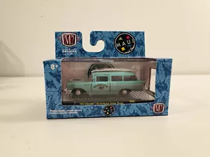 M2 Machines Maui & Sons 1957 Chevrolet 150 Handyman Wagon, R60, 1:64, NIB - Picture 1 of 7