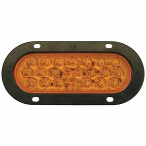 6 Inch Amber 22 Diode Piranha LED Oval Park/Turn Light - Bild 1 von 2