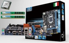 SCHEDA MADRE 1366 RAM 8GB INTEL CPU I7 920 DESKTOP MOTHERBOARD