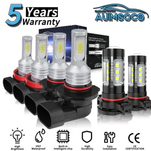 LED Headlight Conversion Kit 6x Bulbs For Chevrolet Silverado 3500 HD 2007-2020 - Picture 1 of 19
