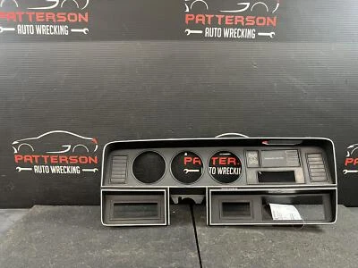 Dodge Ram W250 1989 velocímetro de tablero cuadro de instrumentos bisel negro Foto 1 de 4