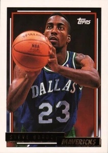 1992-93 Topps Gold #307 - Steve Bardo - Dallas Mavericks 92-684 - Foto 1 di 2