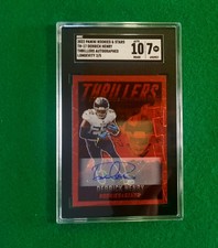 2022 Rookies & Stars DERRICK HENRY Thrillers Longevity Auto # 2/5 SSP! SGC-POP 1