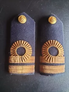 ww2 Royal Navy Lieutenant Shoulder Boards - Picture 1 of 4