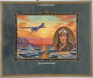 Art Deco - Aviation - Air Mail - Richard E Byrd - 1928 Calendar - Picture 1 of 4