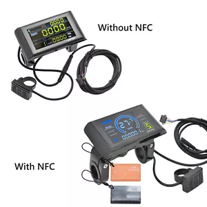 E-bike 24V/36V/48V/60V/72V SW900 Colour Display Speed Meter Control Panel w/NFC - Picture 1 of 26
