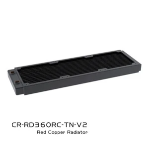 Bykski 30mm Thick Copper 360mm Single Row Radiator Water Cooling For 12cm Fans - Afbeelding 1 van 14
