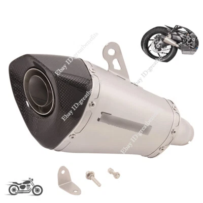 Slip On For SUZUKI GSX-S1000 GSXS1000F 2015-2020 Exhaust Tip Muffler Tail Pipe - Image 1 of 4
