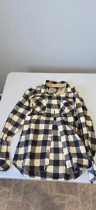 Burton Flannel Yellow and Black mens M - Picture 1 of 2