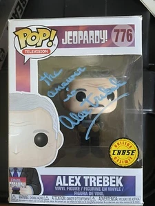 Alex Trebek Authentic Signed Jeopardy Funko Pop Figure Autographed JSA COA Chase - Picture 1 of 6