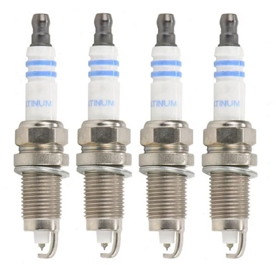 4 bujías Bosch Platinum para Jeep TJ 1997-2002 2,5 L L L4 cable de encendido mu Foto 1 de 4