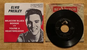 45 7" SP ELVIS PRESLEY MILKCOW BLUES BOOGIE RCA VICTOR 6382 - Picture 1 of 2