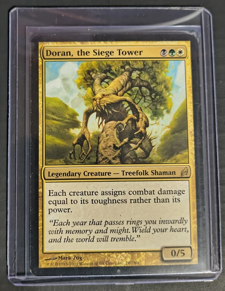 MTG Doran the Siege Tower Lorwyn MP X1 Magic The Gathering - Image 1 of 1