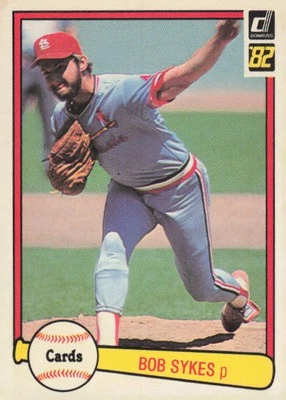 1982 Donruss #640 Bob Sykes - Image 1 of 2