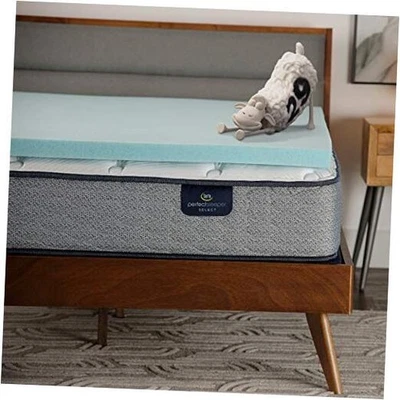  ThermaGel Cooling, Pressure-Relieving Memory Foam Mattress Topper Full 2 Inch - Image 1 of 4