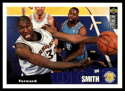 1996-97 Collector's Choice Joe Smith Golden State Warriors #54 - Image 1 of 2