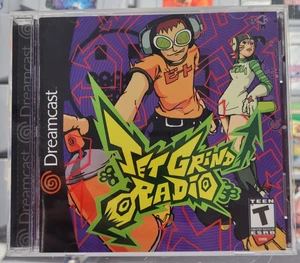 JET GRIND RADIO Sega Dreamcast CIB Complete Box Manual Authentic Tested - Bild 1 von 9