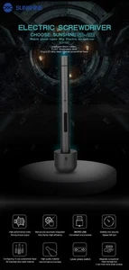 Aluminum Wireless Screwdriver Set Li-Ion Magnetic Mobile Phones Tablets Repair - Picture 1 of 11