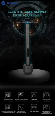 Aluminum Wireless Screwdriver Set Li-Ion Magnetic Mobile Phones Tablets Repair - Image 1 of 4