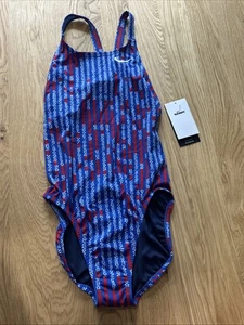 Nike Swim Fastback Hydra Strong Einteiler Badeanzug NESSC010-494 Neu Mit Etikett - Bild 1 von 11