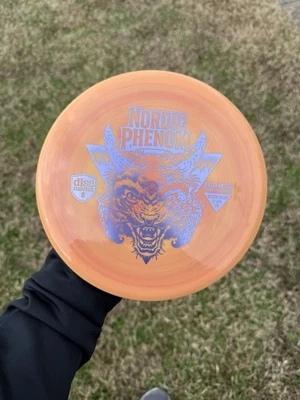 NEW Discmania Nordic Phenom S-Line PD Orange with Purple Stamp - Image 1 of 4