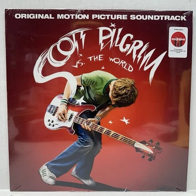 Scott Pilgrim vs the World OST (15th Anniv Blue Splatter Vinyl LP) NEW/SEALED - Image 1 of 2