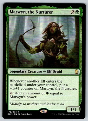 2018 Dominaria Marwyn, the Nurturer Rare #172 - Image 1 of 2