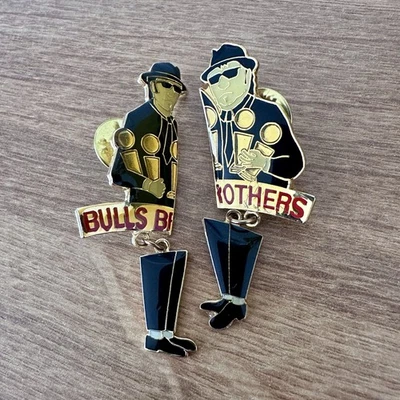 Rare Bulls Brothers Chicago Championship Pin Set Blues Brothers - Image 1 of 4