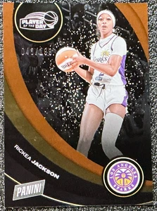 Rickea Jackson 2025 Panini WNBA Player of the Day #27 Orange /199 - Sparks - Picture 1 of 2