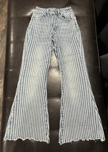 Willow and Root Bell Bottom Jeans Youth Size 8 “The Flared Out”  - Picture 1 of 4