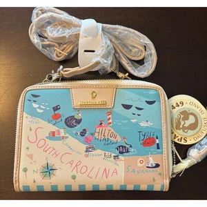 Spartina 449 Daufuskie Island South Carolina Phone Crossbody Wallet Tasche - Bild 1 von 9