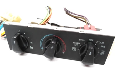 1 Cable Ford 1992 1996 F150 F250 A/C Temperatura Calentador Control Interruptor 1994 U4 Foto 1 de 4