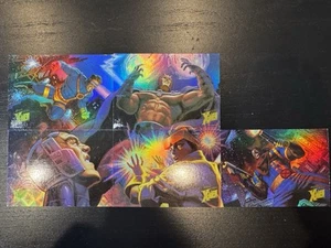 1996 Fleer Ultra Marvel X-Men Wolverine HOLOFLASH INSERT 5 (of 9) CARD SET LOT - Picture 1 of 7