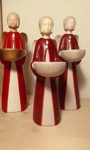 Engel Konvolut Valentino 3 Stück , 28 cm 27,5 cm und 24, 5 cm, defekt - Bild 1 von 18