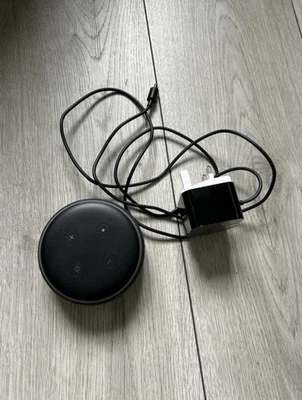 Amazon Alexa Echo Dot 3rd Generation Smart Speaker Black - Image 1 of 4