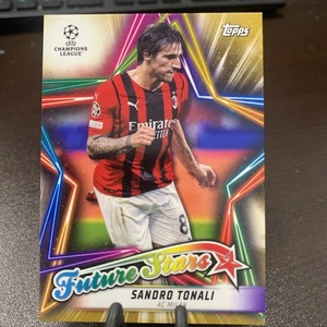 Sandro Tonali Future Stars 2022 Topps UEFA Champions League #FS-09 Gold /50 - Bild 1 von 2