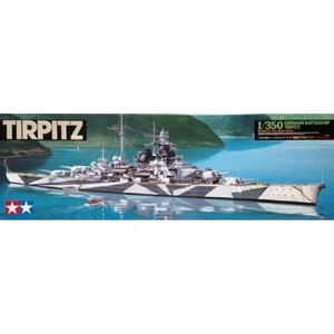 Maquette Bateau Tirpitz German Battleship |tamiya|78015| 1:350 Maquette Char Pro - Imagen 1 de 7