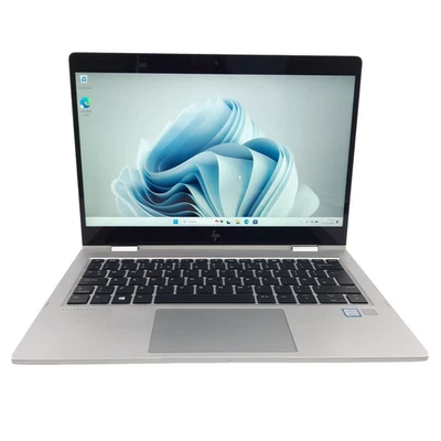 HP Windows 11 Laptop EliteBook x360 830 G6 i5 8th Gen 8GB RAM 256GB SSD 13.3" - Image 1 of 4