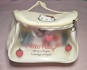 Jeffree Star Velour Liquid Lipstick Mystery Shade ? Heart Hello Kitty Makeup Bag - Picture 1 of 6