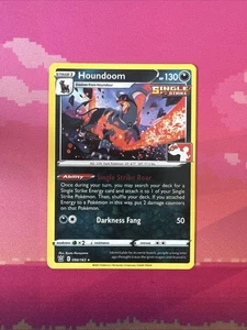 Pokemon Card Houndoom Prize Pack Rare 096/163 Near Mint - Picture 1 of 2