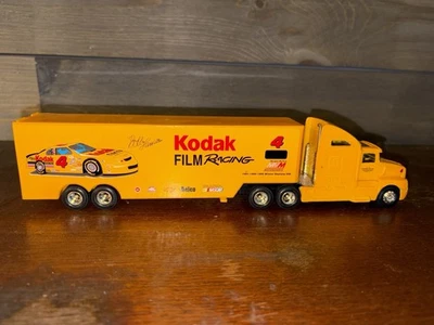 NASCAR BOBBY HAMILTON #3 KODAK RACING DIECAST HAULER 1/64 SCALE RACING CHAMPIONS - Image 1 of 4