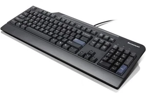 Lenovo KB1021 Wired USB Preferred Pro Series Black Keyboard 54Y9400 - Picture 1 of 4